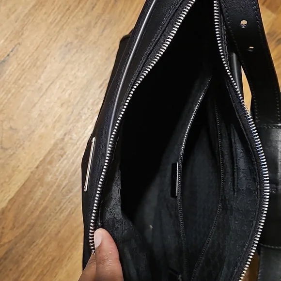 Vintage GUCCI Authentic Bag with Zipper Accents- Excellent Condition
